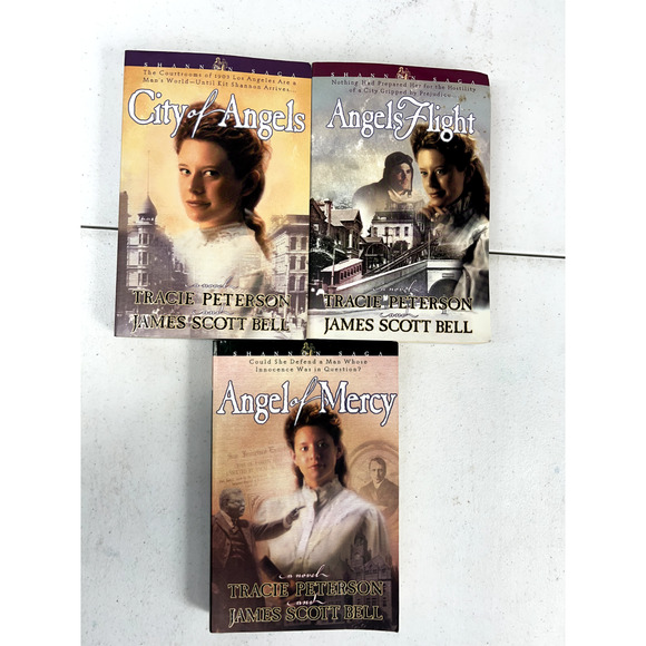 Shannon Saga Trilogy‎ Tracie Peterson Inspirational Lot Complete Set of 3 - Picture 1 of 3